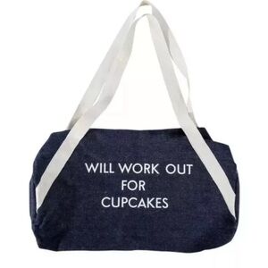 Cute denim gymTote Bag